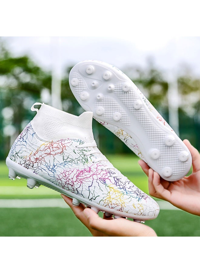 New Men Soccer Shoes Cleats Football Boots Sports Large Size Long Studs Turf Shoes for Training Competition - Image 5